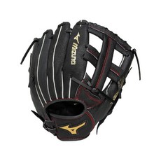 Mizuno 美津濃 少年用 壘球 棒球 守備手套 10.4吋 黑 [1AJGY33809], 1個, F