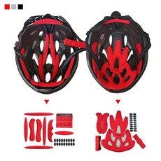 키밍 자전거헬멧 내피 턱패드 쿠션 스폰지 오토바이 sis*06759PL, 10종 세트_그레이, 본상품선택