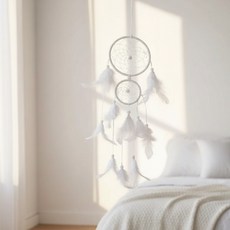 더번지 화이트 드림캐쳐 카페인테리어소품