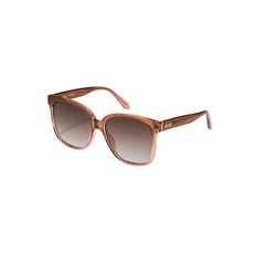 Quay - 여성용 선글라스 자외선 차단 스퀘어 렌즈 (와이드 웨이크 커피 로즈), Quay - 여성용 선글라스, 자외선 차단 스퀘어 렌즈