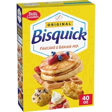 [미국] Betty Crocker Bisquick 오리지널 팬케이크 & 베이킹 믹스 1.2L 40온스, [미국] Betty Crocker Bisquick 오리