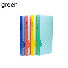 갤러리앨범 PA105 5x7 40장 1단 녹색 1권