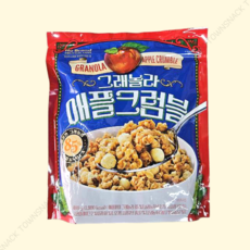 노브랜드 그래놀라 애플 크럼블, 2개, 400g