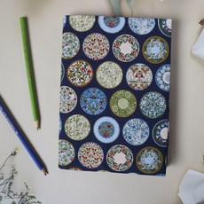 小花園 書衣 書套 可調式 布書衣 A6 A5 B6 50K 25K 32K 20K 16K, 1個