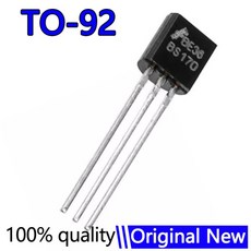 20 피스 BS170 TO 92 MOSFET N CH 60V 500MA 새로운 원본, 1개