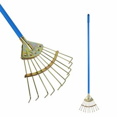 옥이드림 쇠갈퀴 철코팅봉 120cm 갈쿠리 텃밭도구 소형갈퀴, 본상품