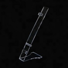 보석 쇼룸 받침 아크릴 투명 시계 디스플레이 스탠드 거치 일자