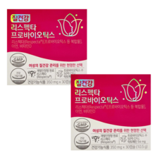 아워팜 질건강 리스펙타 프로바이오틱스, 2박스, 30정
