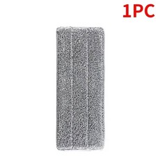 6/1PCS 화이버 걸레 패드 교체 가정용 빨 수있는 스프레이 천 휴대용 청소 33x12cm, 1PC