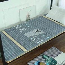 거실토퍼 기숙사 매트 바닥 매트리스, 1cm, 스타일면직물이중면