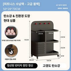 운동기구 정리대 원판 보관함 소도구 정리함 덤벨 진열대, 기본 색상, 블랙