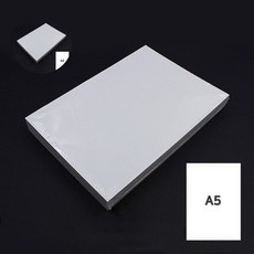 HK 상장용지 150g 무지 100매X1권 A5 백상지 1EA