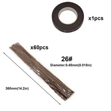 꽃 줄기 나뭇 가지 꽃 재배 테이프 자체 접착 부케 나뭇 가지 다리미 와이어 DIY 꽃 결혼 용품 액세서리