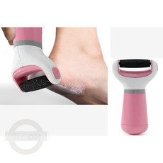 마스온 무선 손바닥 발각질 제거기 전동 핑크
