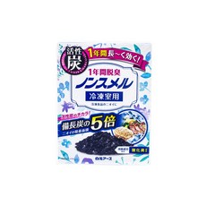 興家安速 Nonsmel冰箱脫臭劑 冷凍室用, 1年除臭, 三倍炭, 20g, 1個