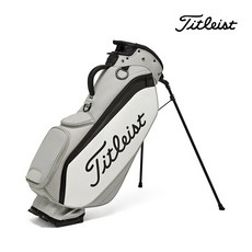 [아쿠쉬네트코리아 정품] 타이틀리스트 2025 퍼슈트 PURSUIT 스탠드백 TB25PSSB, 그레이/블랙