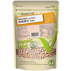 Vilson米森 有機黃豆（可發芽）450g【鮮物良品】, 1個