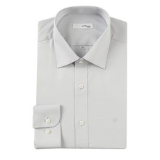 [백화점 정품] 에스티듀퐁 그레이 솔리드 120수 프리미엄 와이셔츠룩 SE4FM21LS302SGY