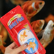 라이즈올 금붕어 색상 사료 100g 어류사료 금붕어사료