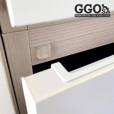 꼬사 문쾅 방지 충격 흡수 실리콘 패드, 1개, 사각 12.7 x 3 (20p)