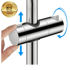 더앤모어 쏙끼움 샤워기 거치대 슬라이드 360도 회전 자유 조절
