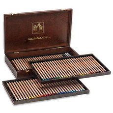 CARAN D'ACHE卡達 Luminance 6901專家級油性色鉛筆80色精緻木盒組, 詳見包裝