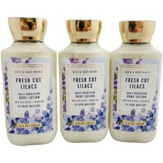 배스앤바디웍스 프레쉬 컷 라일락 3 팩 바디 로션 번들, 236ml, 3개