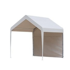 간이 천막 쉘터 캠핑장 농막 마당 펜션 카페 비막이, 기본 사용 인원, 천만 3 오프 화이트 측면 천 비고