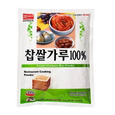 화미_찹쌀가루100%(국산/면세), 300g, 7개