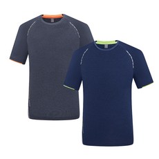 콜핑 남성 아이스본 소프트터치 스포츠 반팔 라운드 티셔츠 2342TK922M