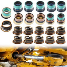 LAIKOU John Deere Backhoe 310E 모델을 위한 전체 기계 유압 실린더 씰 키트 교체 수리 재구축, 1개