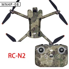 DJI MINI 4 PRO Drone 데칼 보호 필름 용 풀 커버 스티커 RC N2 액세서리 방수 원격 스킨, 08 08 RC N2
