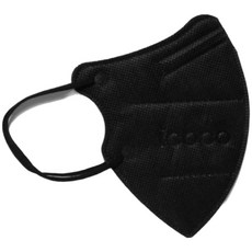 아이코코 소형 컬러 12종 L M N S 마스크 25매, 블랙, 소형M, 1개, 25개입