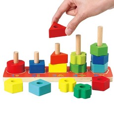 아테크(Artec) 장난감 목재 장난감 목제 막대 통과 포장용 봉투 포함 21723