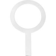 일본 직배송 uxcell 스테인리스 스틸 베이킹 커플링 티컵 가스켓 95mm 밀크 커피 림 커버 DIY 밀크티 디저트 브륄레 만들기용 실버톤