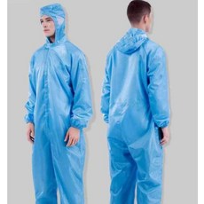 빅사이즈 방진복 무진복 특대형 방호복 대형 후드 페인트 3XL 일체형 블루, 4XL  일체형 그레이