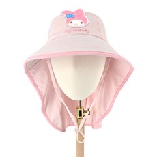 여아 여름 모자 플랩햇 산리오 산뜻한 쿨링소재 플랩캡 벙거지 바닷가 워터파크 햇빛 가리개