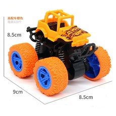 【台灣出貨】BB&C 兒童迴力車 四驅雙向慣性越野車 耐撞耐摔 玩具車/小朋友 交朋友 送禮最佳首選, 1個, 四驅雙向慣性越野車-橙色