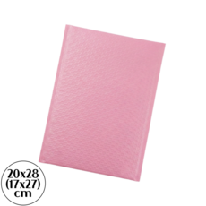 핑크 에어캡 안전봉투 택배 포장 뽁뽁이 OPP 봉투, 90개