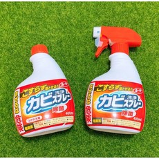 第一石鹼 浴室免刷洗除霉泡沫噴霧清潔劑 400ml, 1個, 除霉噴霧 400ml 補充瓶