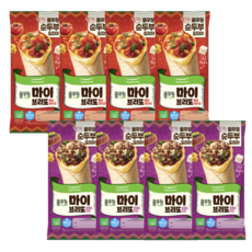 풀무원 마이브리또 콤비네이션 + 비프 치즈 4개씩