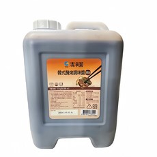 韓國大象 清淨園烤肉醬 10公斤桶裝, 1個, 原味, 10kg
