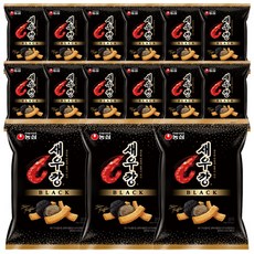 농심 새우깡 블랙, 80g, 15개