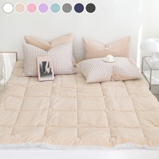 폭신폭신 마이크로 밍크 극세사 요토퍼 8colors, 베이지