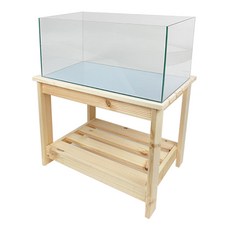 어항 받침대 수족관 수조 선반 테이블, 클래식 브라운, 3단 (높이 55cm), 1개