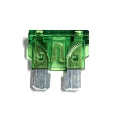 자동차 30암페아 구형휴즈 초록색 30A 낱개1개 과전압 전류차단 차량용 퓨즈, 1개