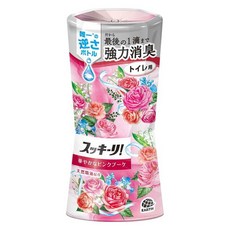 EARTH 地球製藥 強力除臭 廁所用 清新粉紅花束香, 1個, 400ml