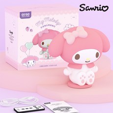 캐릭터 마이멜로디 빅 무드등 말랑말랑 실리콘 조명 침실등 인테리어 수면등 방 유아 어린이, 멜로디