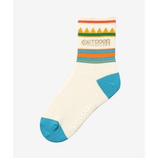 [아웃도어프로덕츠키즈] 아웃도어 프로덕츠 [OD245AAO01] 멀티 컬러 장목 양말 (화이트)