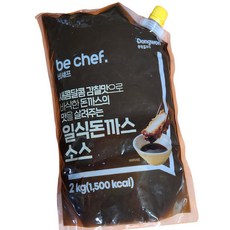 비셰프 일식 돈까스 소스 2Kg/일식돈까스소스/일본식돈까스소스/일식용돈까스소스/요리소스/돈코츠소스/가, 2kg, 1개